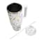 30oz. White Splatter Stainless Steel Insulated Tumbler by Celebrate It™